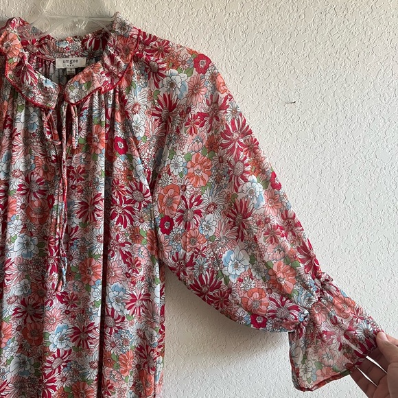 UMGEE Floral Print Midi Dress - Picture 3 of 6